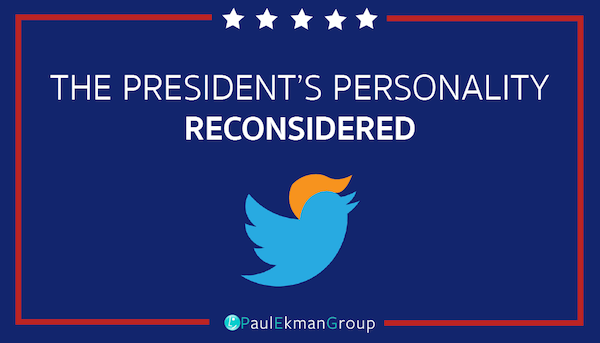 President's Personality Reconsidered