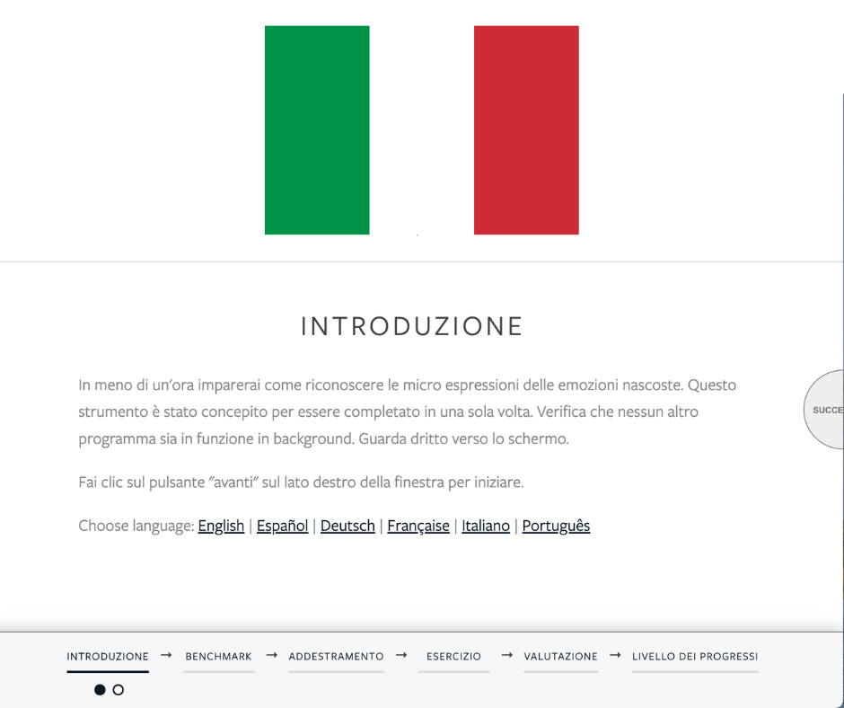 Micro Expression Training